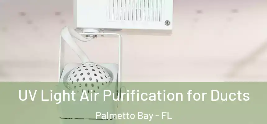 UV Light Air Purification for Ducts Palmetto Bay - FL